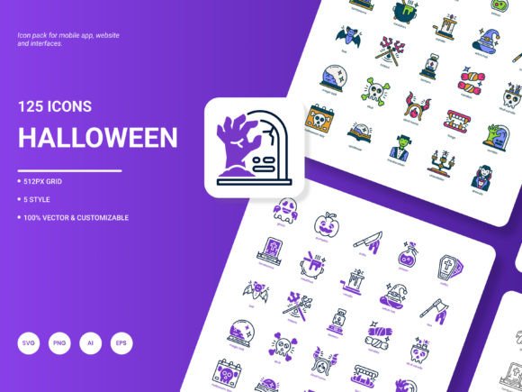 Discover the Versatile Halloween Icon Pack for Your Creative Projects