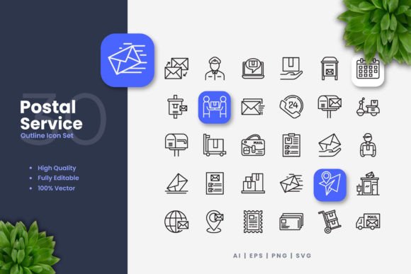 Exploring the Versatility and Benefits of Postal Service Icons