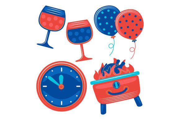 Happy New Year Vector Pack 03: A Versatile Tool for Creative Projects