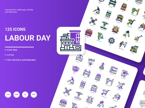 Labour Day Icon Pack: A Comprehensive Guide for Designers and Developers