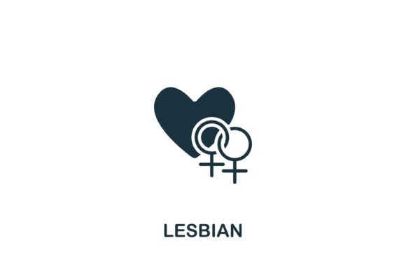 Lesbian Icon: A Versatile Symbol for Modern Design and Communication