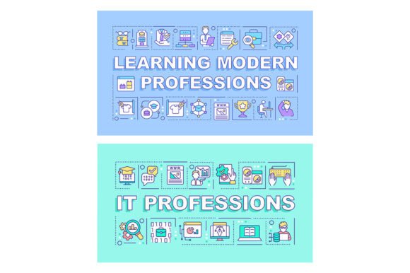 Unlocking Creativity with the Learning Professions Word Banner Set