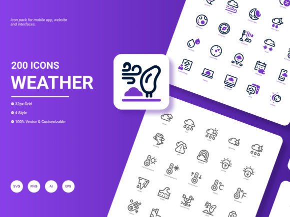 Weather Icon Pack: A Comprehensive Guide to Enhancing Your Design Projects